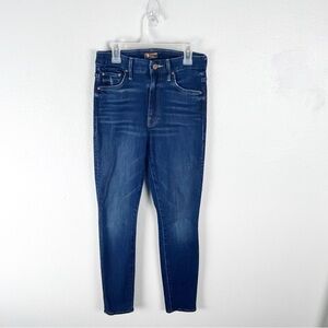 MOTHER The High Waisted Looker Five Pockets Blue Denim Jeans Size 26